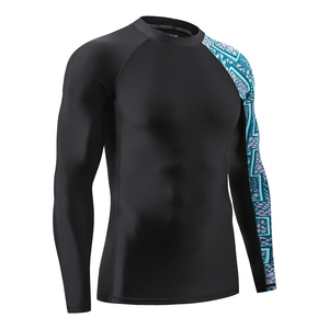 High Performance Mens Rash Guard Full Sleeve Lightweight Sports <b>Compression</b> <b>Shirt</b> Manufacturer Bulk Supply - Product Image 2
