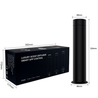 Diffuseur d'arômes d'huiles essentielles en aluminium Type-C avec contrôle à distance par application intelligente 2C, minuterie française, pulvérisation, idéal pour hôtels – Vente directe usine