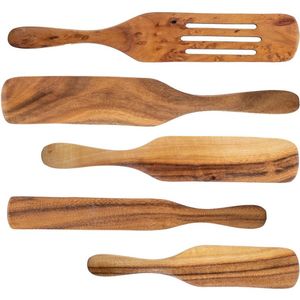 Rustic Handmade Wooden Spoons Minimalist Design For Food Serving Home Use Uncoated Wood Craft Use Home Hotel & Restaurant Ware - Product Image 2