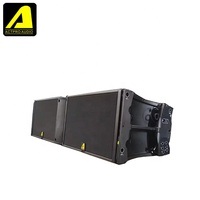ACTPRO AUDIO Sistema de Sonido Line Array de Tres Vías con Dos Subwoofers de 12 Pulgadas K2+KS28, Equipo de Audio Profesional para Escenarios, Alta Potencia, Activo, para Exteriores