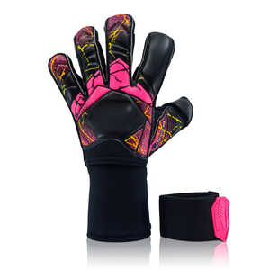 Gants de sport en latex respirants et antidérapants de haute qualité 2026 avec fermeture auto-agrippante pour gardiens de but de football - Product Image 2