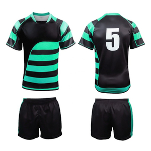 Uniforme de rugby pour homme personnalisable, 100% polyester, 300 g, respirant, résistant, haute qualité, meilleure vente, prix bas - Product Image 2