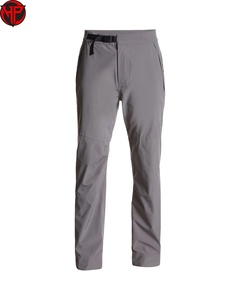 Pantalones de Trekking Ultraligeros para Hombre, Cintura Media, Secado Rápido, Elásticos, Resistentes al Viento, para Senderismo, Viajes y Aventuras - Product Image 1