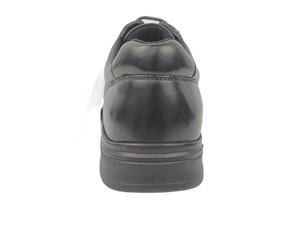 Zapatos Oxford de Vestir para Hombre, Negros, de Piel de Oveja, con Cordones, Punta en Pico, para Oficina y Carrera Profesional, Color Sólido, Suela Hecha a Mano, para Todas las Temporadas - Product Image 4