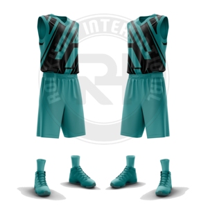 Uniforme de Baloncesto Profesional de Poliéster, Material que Absorbe la Humedad, Ajuste Cómodo para Jugadores, Entrenamiento y Liga - Product Image 4