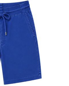 Pantalones Cortos Bermuda Casuales para Hombre, Color Azul Rey, Personalizados, con Cordón, Ligeros, de Corte Holgado, Mezcla de Algodón, para Playa - Product Image 4