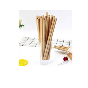 Paille à boire en bambou artisanale PREMIUM |   Pailles en bambou naturel pour les fournisseurs d'emballages de boissons - Product Image 1