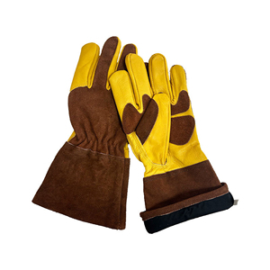 Hot Selling Heavy Duty top grain leather Custom Made TIG Welding Gloves Cow Split Leather Welding Work Gloves - Product Image 3
