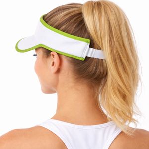 Visera Deportiva para Mujer, Ajustable, Protección Solar, Ligera, para Verano, Aire Libre, Running, Tenis, Golf, Playa, Lisa, con Logotipo Personalizado - Product Image 2