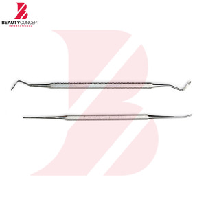 Kit de pédicure 5 pièces en acier inoxydable avec coupe-ongles, rehausseur d'angle, lime à ongles et ciseaux à ongles – Instruments de podologie - Product Image 6