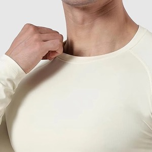 T-shirt de sport personnalisé pour homme, manches courtes, séchage rapide, 100 % coton, impression numérique, haut d'entraînement athlétique - Product Image 4