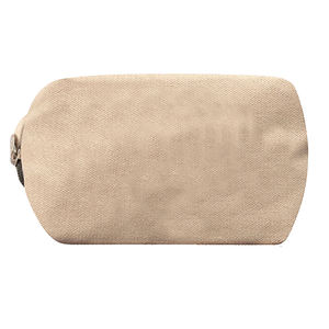 Trousse de maquillage en polyester, organiseur de cosmétiques de voyage portable, pochette à fermeture éclair de grande capacité, poignée souple pliable et étanche pour - Product Image 3