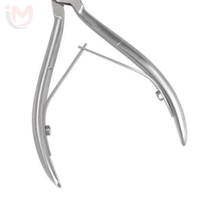 Professional Stainless Steel Cuticle Nippers Flat Shape Sharp Tip <b>Nail</b> <b>Tool</b> for Finger Manicure Pedicure Adult Use - Product Image 2