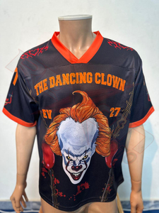Custom Streetwear Fashion Jersey Oversized Sports Style T-Shirt Wholesale Unisex <b>Hip</b> Hop Mesh Anti-Bacterial 100% Polyester - Product Image 2