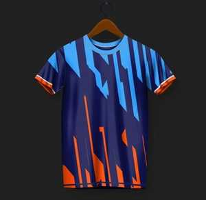 Men's Short Sleeve O-Neck <b>T</b>-<b>Shirt</b> Geometric Pattern <b>Silk</b> Screen Printing Quick Dry Anti-Shrink Regular Fit Polyester Knitted - Product Image 1