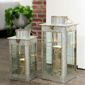 European Style <b>Outdoor</b> Courtyard Shabby Chic Home Decoration Antique <b>Black</b> Garden Hanging Metal <b>Lantern</b> - Product Image 1