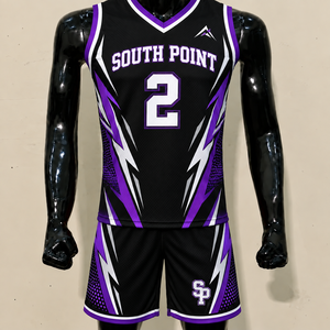 Ensemble Maillot et Short de Basketball 100% Polyester Léger à Séchage Rapide pour Équipes – Personnalisation Frontale – Vente en Gros - Product Image 5