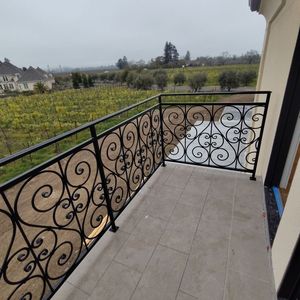 Custom Premium Wrought <b>Iron</b> Balcony Railings Crafted for Superior Strength, Elegant Style, Lasting Durability and Safety - Product Image 2