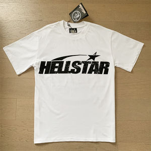 Camiseta de Hombre de Verano con Estampado Vintage de Estrella Infernal, 100% Algodón, Manga Corta, Estilo Casual, Venta al por Mayor OEM, Mercancía Disponible - Product Image 5