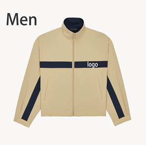 Veste coupe-vent unisexe CASSANDRE à fermeture éclair avec broderie sur la poitrine – Tendance streetwear – Meilleure vente - Product Image 2