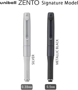 Bolígrafo de Gel UNI-ball ZENTO Signature Modelo UB-ZH 0.3mm 0.5mm 0.7mm, Bolígrafo Metálico Premium, Papelería Japonesa - Product Image 2
