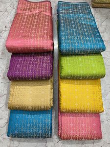 ผ้าไหมแจ็คการ์ดลายลูกไม้หรูหรา ยี่ห้อ Luxury Honey Lace รุ่น D.NO 1517 ผลิตตามสั่ง สำหรับชุดเดรส ชุดพื้นเมือง ชุดแต่งงาน ออกแบบโดยดีไซเนอร์ - Product Image 6