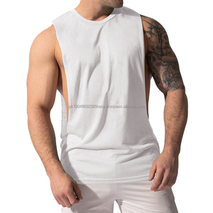 Débardeurs de sport pour hommes, séchage rapide, respirant, musculation, stringer, haute qualité, confortable, grande taille, sans manches, tie-dye - Product Image 5