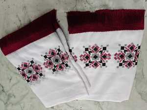 Hot Selling Best Quality Combed Woven Embroidered Anti Pill Voile <b>Fabric</b> Plain Scarf Turban Dress - Product Image 3
