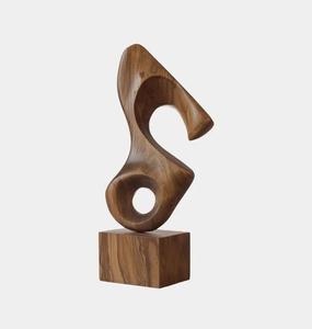 Centro de Mesa de Madera Personalizable de Estilo Urbano Chic para una Mesa de Comedor Elegante y una Decoración Interior Moderna - Product Image 1