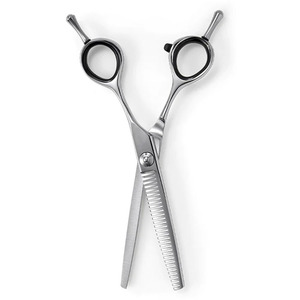 Ciseaux professionnels de coiffure en acier inoxydable sur mesure, pour droitiers, manche moyen, haute qualité, coupe précise A+ - Product Image 2