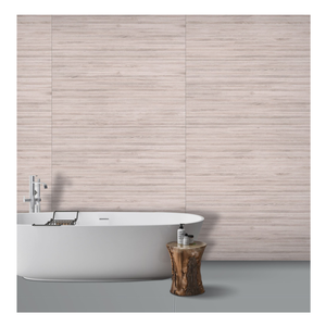 Azulejos de Madera de Roble Blanco Escandinavo Acanalados GVT PGVT, 600x1200mm, Elegantes Azulejos Acanalados para Pared y Suelo, Baños de Lujo - Product Image 1