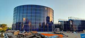 Réservoir d'eau industriel GLS, capacité 2000m3, garantie 2 ans, diamètre 18,84m x hauteur 7,20m - Product Image 2