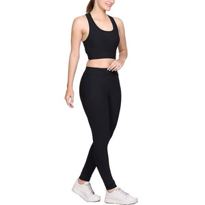 Fitness Wear Women Yoga Lightweight Custom Outdoor Seamless Sets Blank Sport Legging And <b>Bra</b> Yoga Set Wholesale Customize - Product Image 2