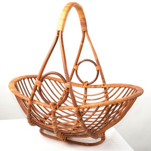 Exhibidores de revistas de ratán hechos a mano, contenedores para exhibir libros, estanterías para periódicos, suministro al por mayor. - Product Image 3