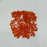 Opale de feu naturelle de qualité gemme, taille ovale 6x4mm, calibrée, pierres précieuses d'opale orange non traitées, qualité Madagascar, vente en gros