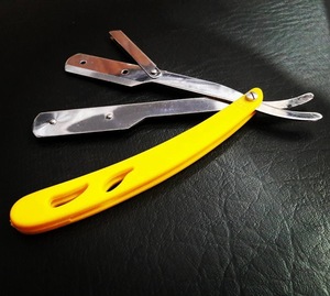 Maquinilla de Afeitar Manual Profesional de Alta Calidad, Maquinilla de Afeitar de Seguridad de Metal Recto Premium, Maquinilla de Afeitar Profesional de Una Sola Cuchilla para Hombre - Product Image 3