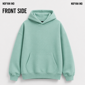 Sudadera con Capucha Personalizada OEM para Hombre, Estilo Holgado, Manga Larga, 100% Algodón, Secado Rápido, Transpirable, Cálida para Invierno y Actividades al Aire Libre - Product Image 2