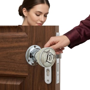 Pomo de Puerta de Cerámica con Diseño de Pájaros Enamorados, Diseño Moderno, Ecológico, Fácil Instalación, para Muebles de Hogar y Bar - Product Image 3