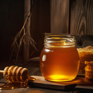 Miel de fleurs frais 100% naturel pur en pot Mason, 78% Brix, sans additifs - Product Image 2