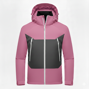 Chaqueta Softshell Impermeable con Capucha para Hombre, Ropa de Aventura al Aire Libre, Chaqueta Softshell Ajustada para Mujer, Prenda Exterior Elegante y de Corte Entallado - Product Image 5