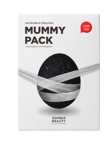 Kit activateur ZOMBIE BEAUTY Mummy Pack, masque visage coréen hydratant bio à la mucine d'escargot et au parfum de lavande, ensemble de soins de la peau - Product Image 1