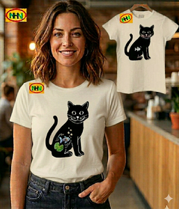 เสื้อยืดแขนสั้นผ้าฝ้ายผสมสแปนเด็กซ์สำหรับผู้หญิงขายส่ง เสื้อยืดลำลองคอกลมสำหรับวันหยุดพักผ่อนริมชายหาด ผลิตในบังกลาเทศ - Product Image 5