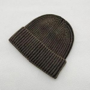 Wholesale Lightweight Premium Quality 100% <b>Wool</b> Breathable & Waterproof Knitted <b>Beanies</b> for Men with Custom Logo - Product Image 4