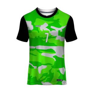 T-shirt en tricot 100% polyester grande taille, impression par sublimation personnalisée, séchage rapide, pour la gym et le fitness - Product Image 3