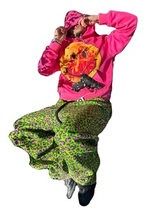 Sweat à capuche zippé Hip Hop décontracté pour hommes dessin animé visage souriant imprimé surdimensionné coupe ample sweat d'hiver pull à capuche Couples - Product Image 1