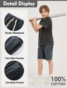 Pantalones Cortos Deportivos de Verano para Hombre de Primera Calidad con Bolsillos, Servicio de Logotipo y Diseño Personalizados, Patrón Sólido, Precio - Product Image 6