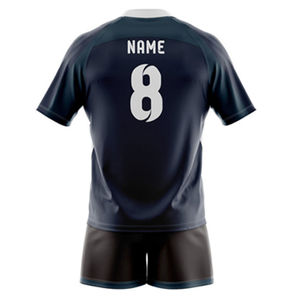 Uniforme de Rugby INTERKNIT INTERNATIONAL al por Mayor, sin Mangas, Cuello en V, Nombre y Número Personalizados, Fabricante OEM ODM, Ropa Deportiva 100% - Product Image 6