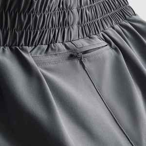 Pantalones Cortos Deportivos de Doble Capa Personalizados para Mujer, Tejidos en Spandex y Poliéster, de Secado Rápido, Transpirables, con Dos Diseños de Moda, OEM - Product Image 4