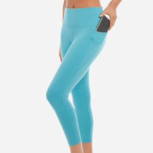 Leggings sin costuras para mujer, para gimnasio, yoga y correr, con elasticidad flexible, leggings lisos en venta - Product Image 3