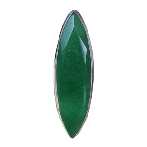 Anillo de Plata de Ley 925 con Baño de Oro Rosa y Piedra Natural de Ónix Verde con Engaste de Garra para Mujer, Joyería Fina, Regalo Directo de Fábrica - Product Image 1